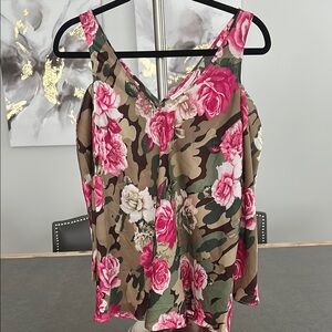 Boston Proper Cold Shoulder Blouse